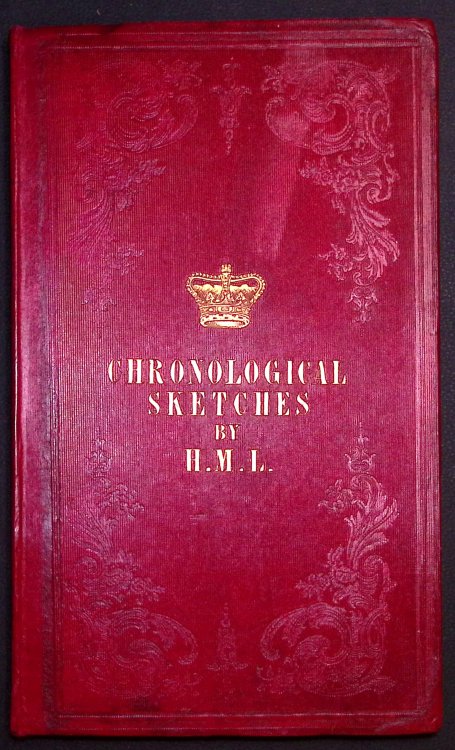 Chronological Sketch of the Kings of England.