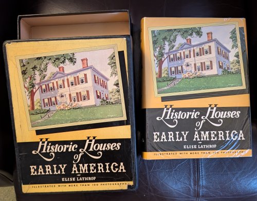 Historic Houses Of Early America By Eise Lathrop .