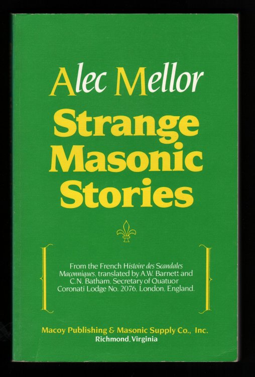 Strange Masonic Stories.