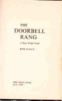 The Doorbell Rang