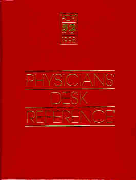 1998 Physicians' Desk Reference : PDR Library/Hospital Version