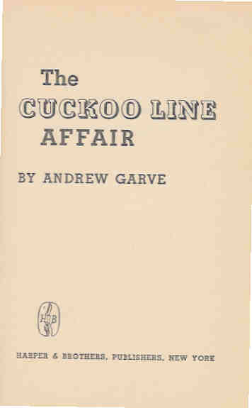 The Cuckoo Line Affair