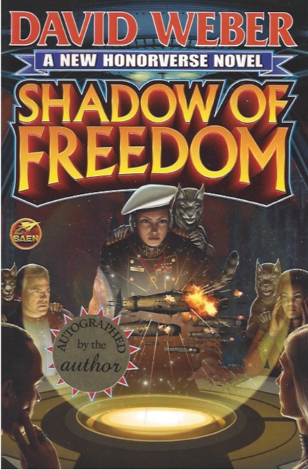 Shadow of Freedom (Signed) (Saganami Island Series, #3)