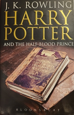 HARRY POTTER AND THE HALF-BLOOD PRINCE (ADULT EDITION WITH RARE MISPRINT)