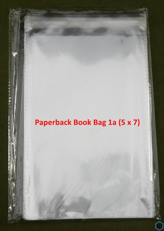 Paperback Book Bag 1A (5 x 7) - PACK OF 50