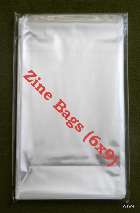 Zine Bags (6x9) - PACK OF 50