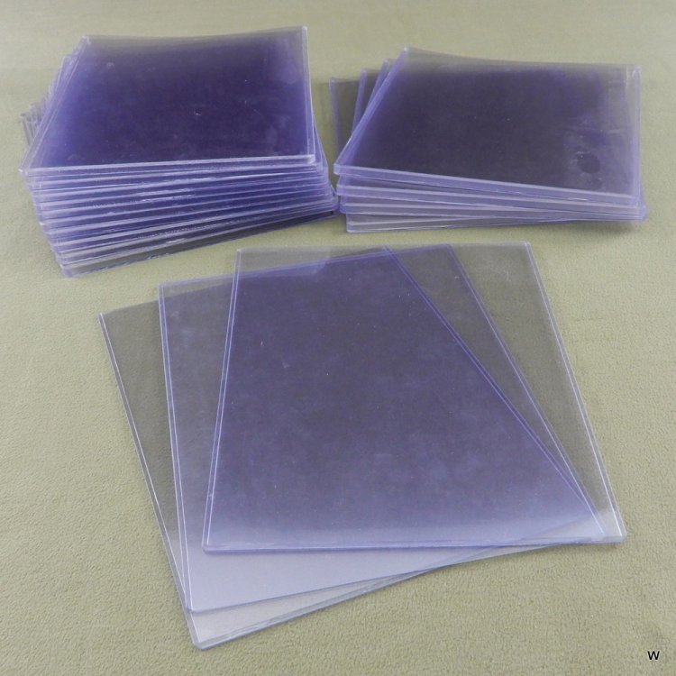 17 Clear Rigid Sleeves: RPG Character Sheet,Thin/Thick Booklet - Collectible Supplies