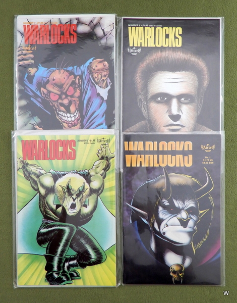 WARLOCKS: Issues 1, 5, 6, 7 (comic)