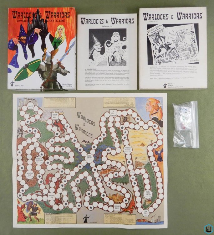 Warlocks & Warriors: Introductory Level Fantasy Game (Box Set) Gardner Fox