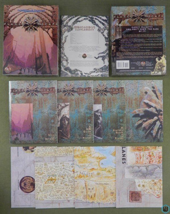 Planescape Campaign Setting NICE (Advanced Dungeons Dragons) Box Set