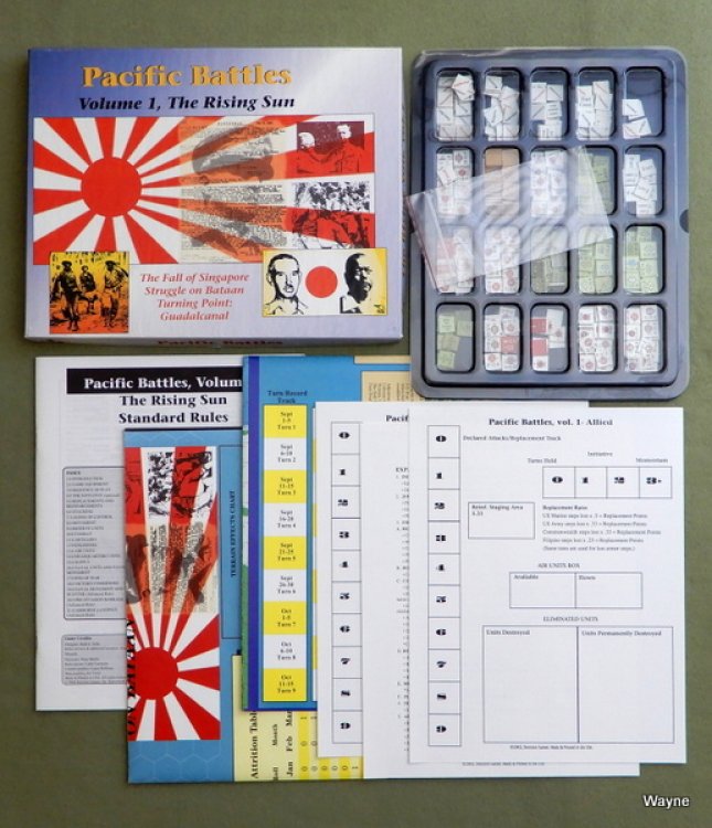 Pacific Battles, Volume 1: Rising Sun (War Game)