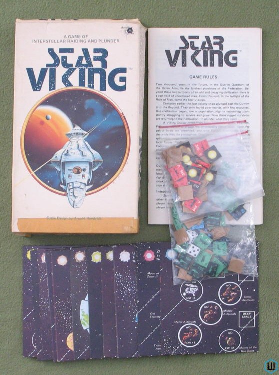 Star Viking: A Game of Interstellar Raiding and Plunder Box Set