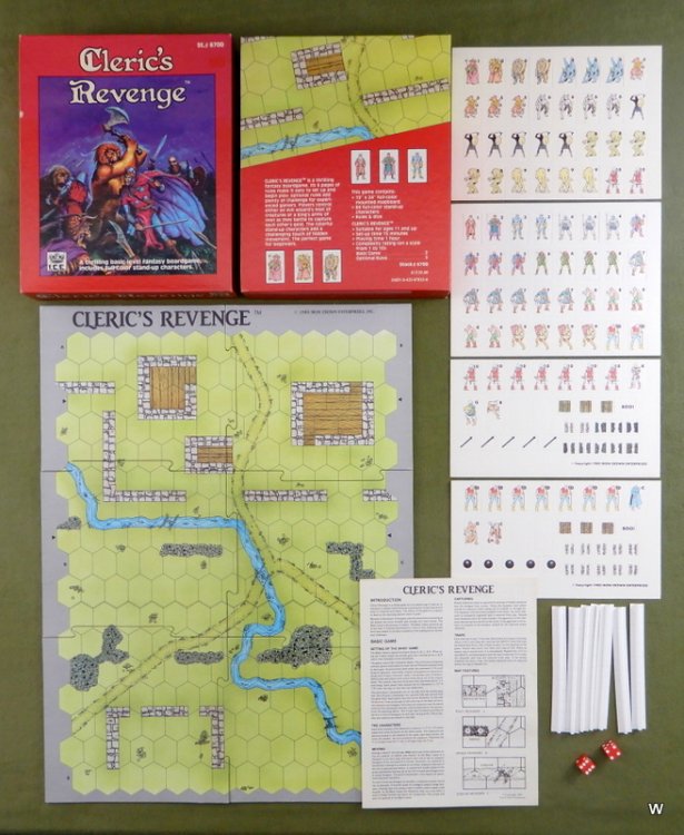 Cleric's Revenge: A Fantasy Boardgame (Box Set)