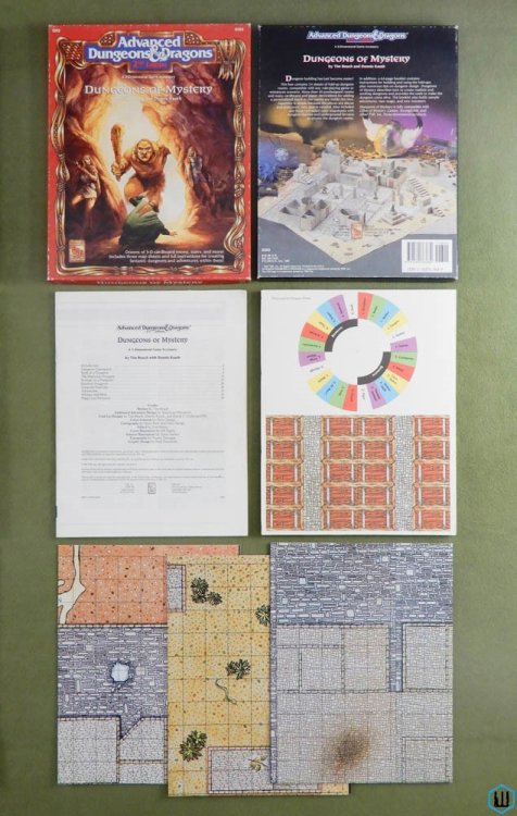 Dungeons of Mystery (Advanced Dungeons Dragons GR2) Box Set