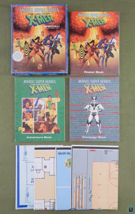 The Uncanny X-Men: Marvel Super Heroes RPG Box Set