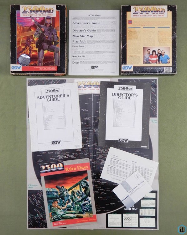 2300AD RPG Box Set - PLAY SET (2300 AD Roleplaying Game)