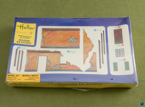 Miniature Bulding Ruins (Maisons en Ruines) Combat Environment
