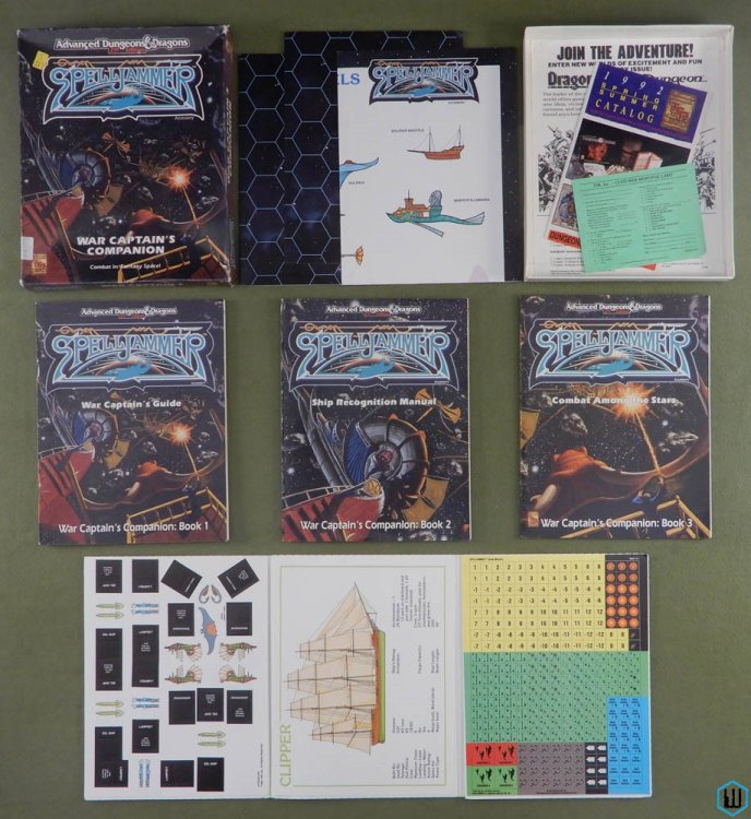 War Captain's Companion (Advanced Dungeons Dragons Spelljammer) Box Set