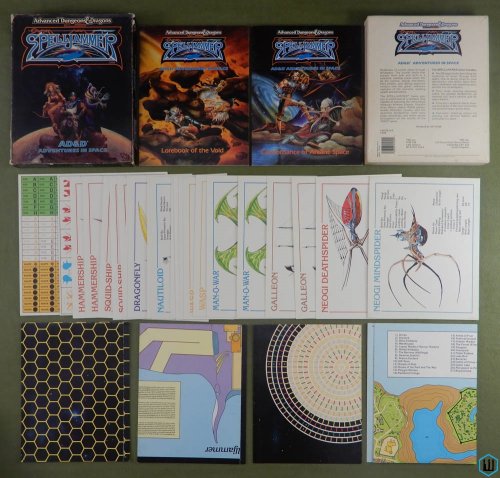 SPELLJAMMER: Advanced Dungeons Dragons Adventures in Space Core Box Set