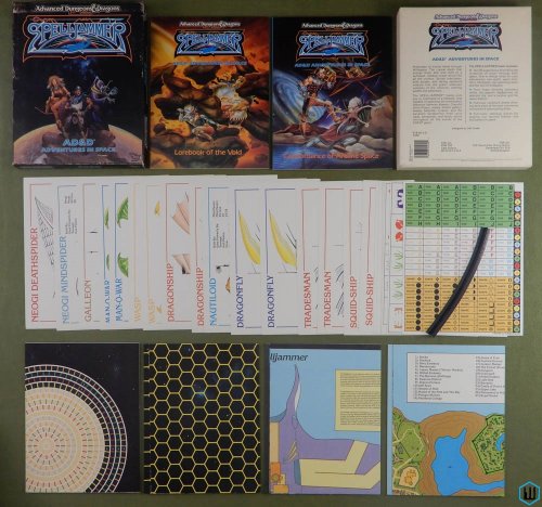 SPELLJAMMER: Advanced Dungeons Dragons Adventures in Space Core Box Set