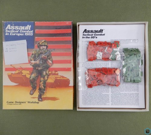 Assault: Tactical Combat in Europe 1985 - MISSING SOME COUNTERS