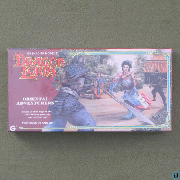Oriental Adventurers: Metal Miniature Figure Set (Dragon Lords) Sealed Box