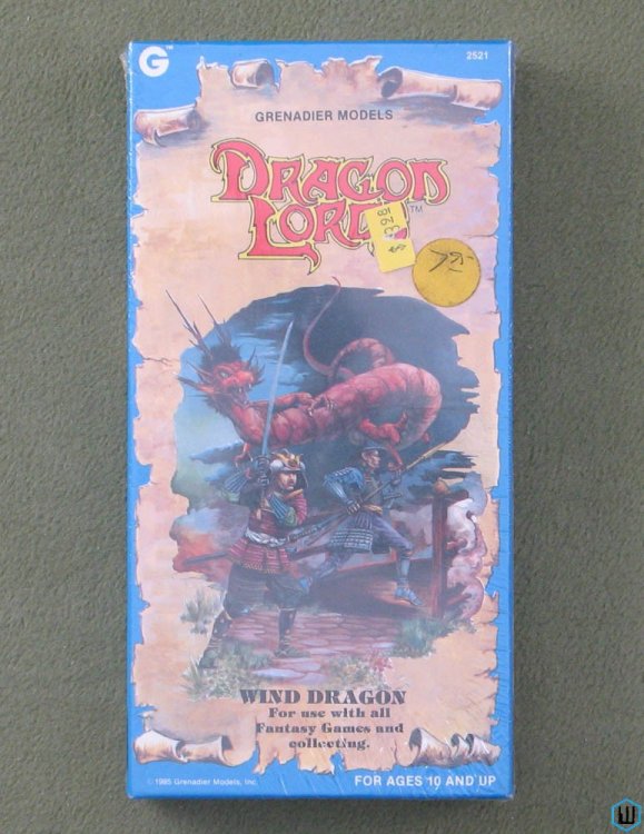 Wind Dragon: Metal Miniature Figure Set (Dragon Lords) Sealed Box