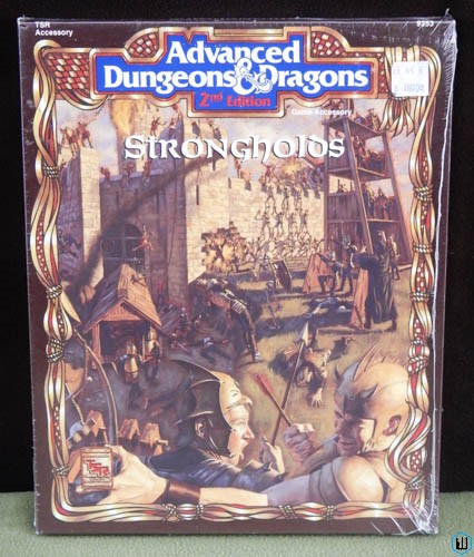 Strongholds - SEALED (Advanced Dungeons & Dragons) Fold-up buildings Box set