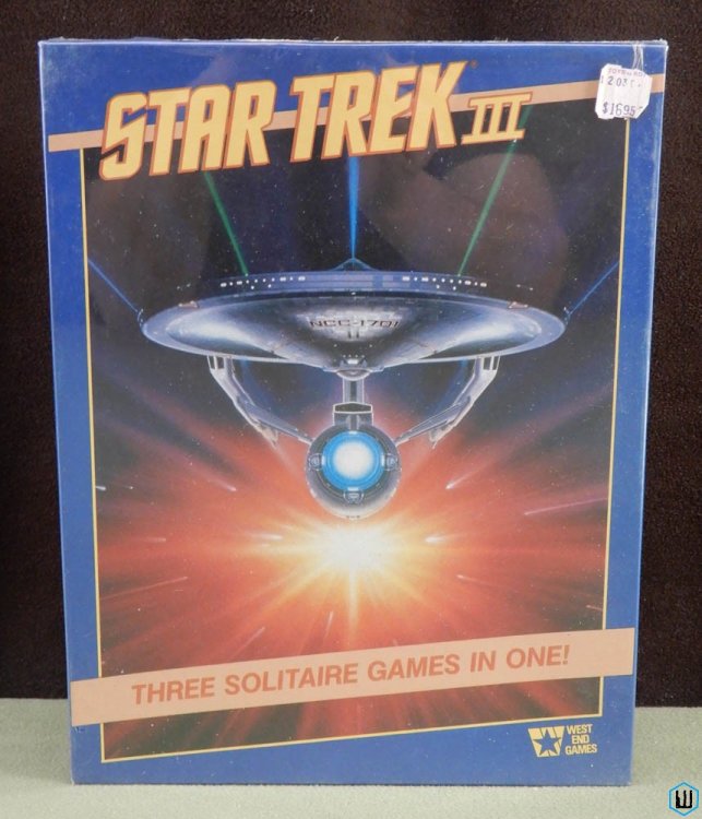STAR TREK III 3 - Shrinkwrap (Box Set) Game
