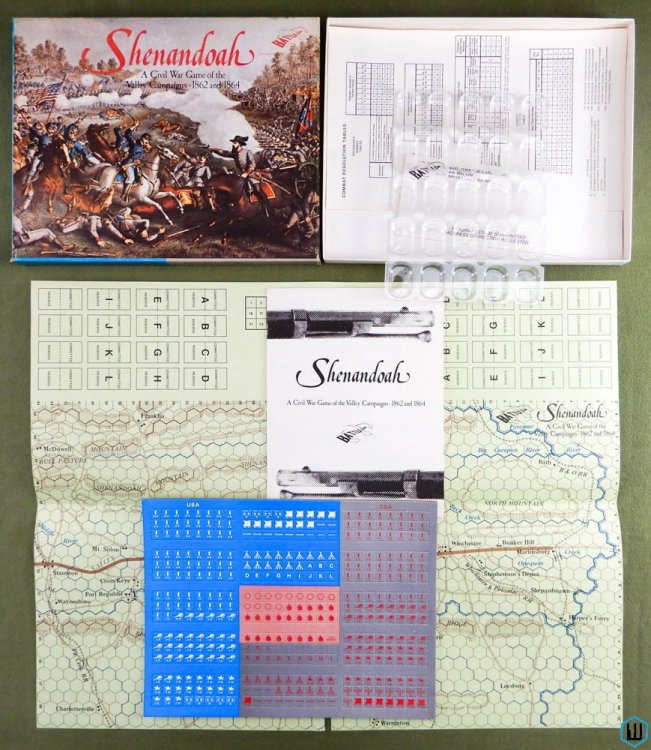 Shenandoah: Civil War Game of the Valley Campaigns: 1862 and 1864 Box Set