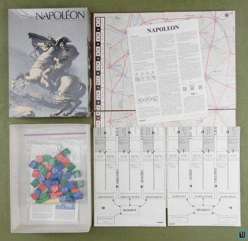 NAPOLEON: Waterloo Campaign Game (Box Set)