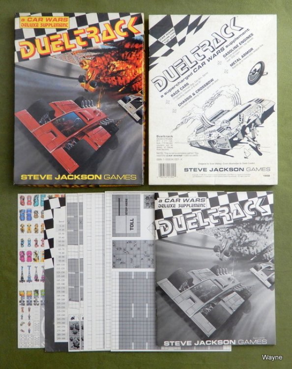 Dueltrack: A Supercharged Car Wars Supplement Box Set