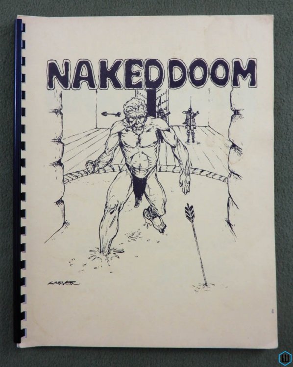 Naked Doom (Tunnels & Trolls Solo Dungeon 4) Flying Buffalo Ken St. Andre