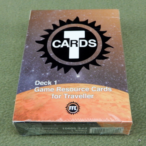 TCards Traveller RPG T Cards, Deck 1