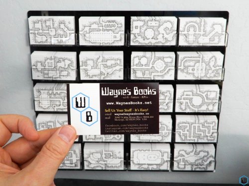 Wayne's Books Dungeon Geomorph Business Cards: Set of 20