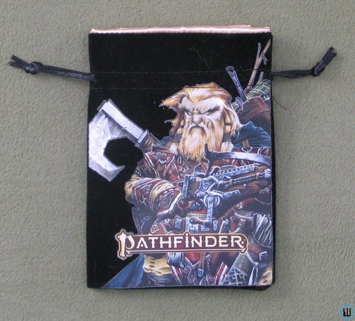 Pathfinder Dice Bag (Dwarf cover art)