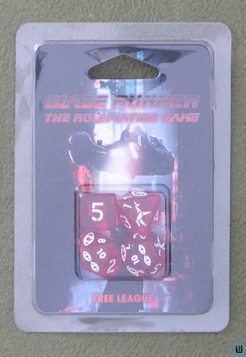 BLADE RUNNER DICE Set of 4 (Bladerunner RPG) New