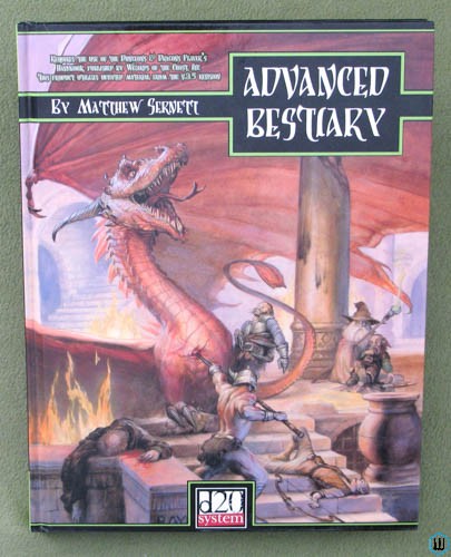 Advanced Bestiary (Dungeons & Dragons d20 3.5) Hardcover