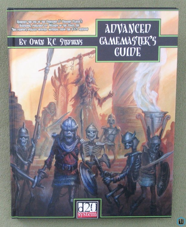 Advanced Gamemaster's Guide (Dungeons Dragons 3rd Edition D20 System)