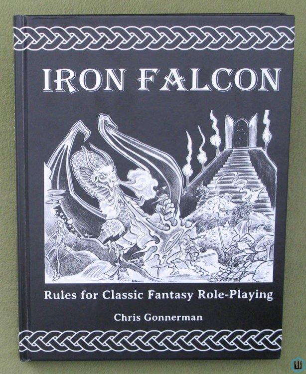 IRON FALCON: Classic Fantasy Role-Playing Rules (OSR RPG) Hardcover