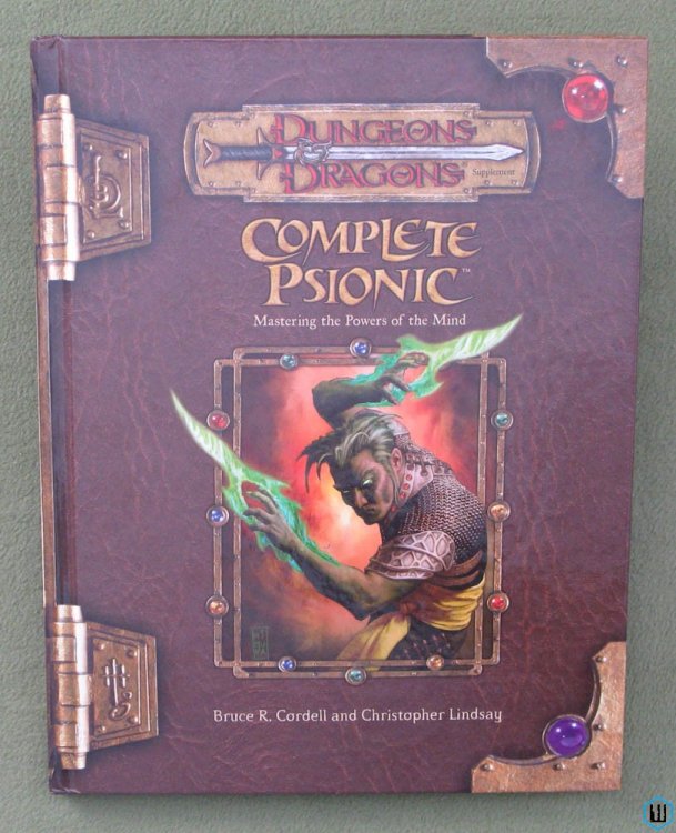 Complete Psionic (Dungeons & Dragons 3rd Edition D20) NICE