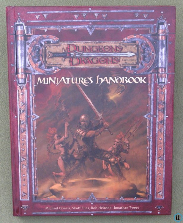 Miniatures Handbook (Dungeons & Dragons D20 System 3e) NICE