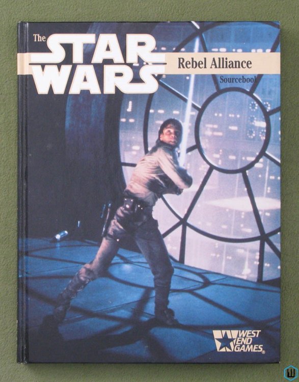 Rebel Alliance Sourcebook (Star Wars D6 RPG 1st Edition) Hardcover