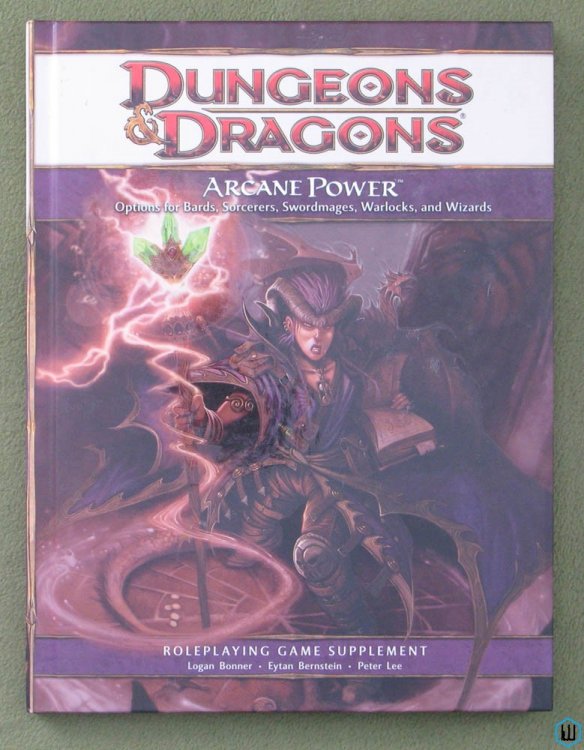 Arcane Power (Dungeons & Dragons 4th Edition 4e) NICE