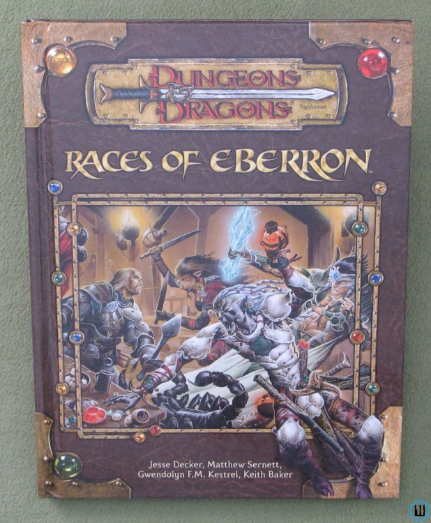 Races of Eberron (Dungeons Dragons: D20 system 3.5) NICE
