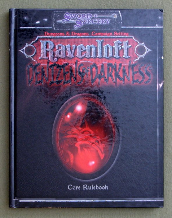 Denizens of Darkness: Core Rulebook (Ravenloft D20) Original 2002 HC