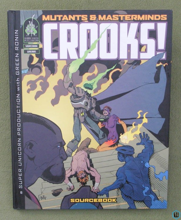 Crooks! Sourcebook (Mutants & Masterminds RPG)