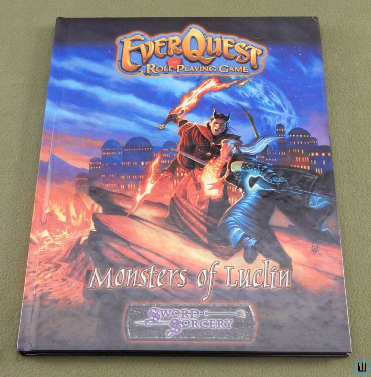 Monsters of Luclin (EverQuest D20 Roleplaying Game RPG)