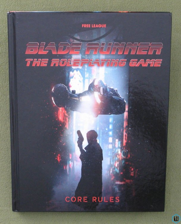 Blade Runner RPG Core Rules Rulebook (Hardcover) Bladerunner