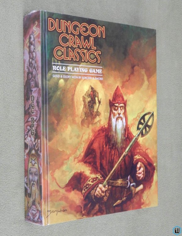 Dungeon Crawl Classics: Rare Sanjulian Dying Earth Magician Cover (DCC RPG)